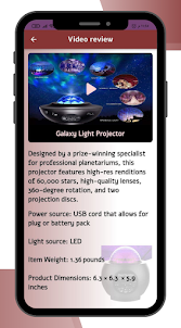 Galaxy Light Projector Guide