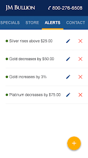 Gold & Silver Spot Price Screenshot