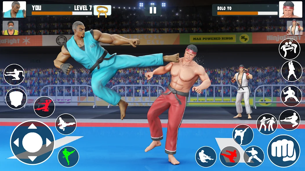 تحميل لعبة Karate Fighter مهكرة 2024 للاندرويد