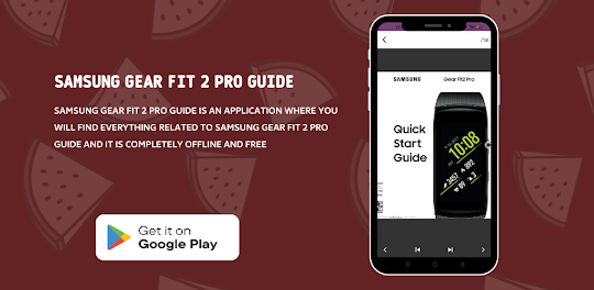 Samsung Gear Fit 2 Pro Guide