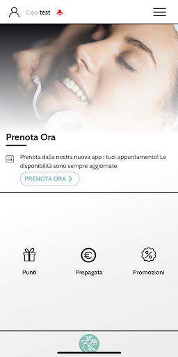 Android application Estetica Eliana screenshort