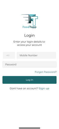 FoodTapp PH Screen 2