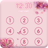 Applock Theme Pink Flower icon