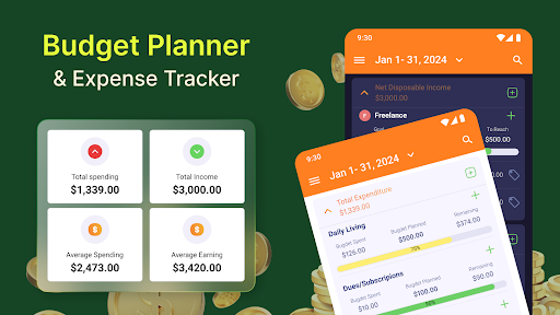 Budget planner—Expense tracker - Finance - apps