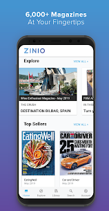 Install and Run ZINIO  Magazine Newsstand For Your Pc, Windows and Mac 1