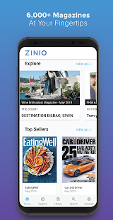 ZINIO - Magazine Newsstand Captura de pantalla