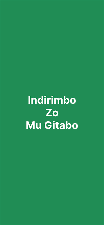 Indirimbo Zo Mugitabo - 1.0 - (Android)