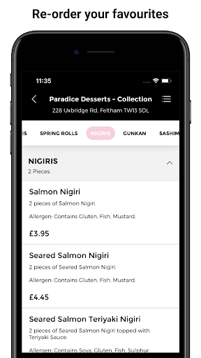 Paradice Desserts Screen 2