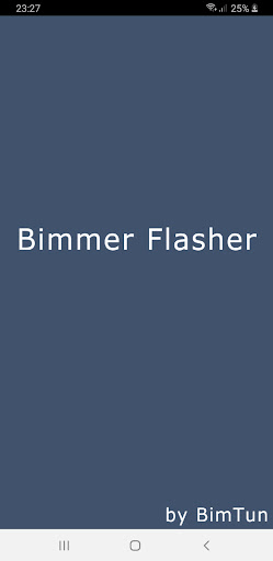 Android application BimmerFlasher screenshort
