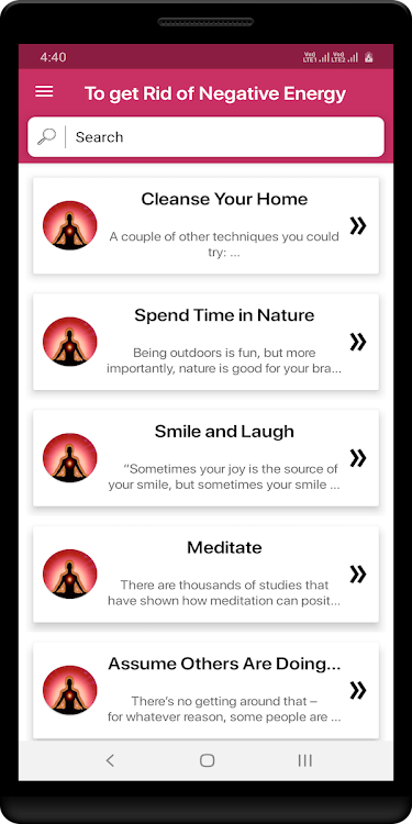 To get Rid of Negative Energy - 1.3 - (Android)