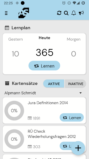 Android application Alpmann eCards screenshort