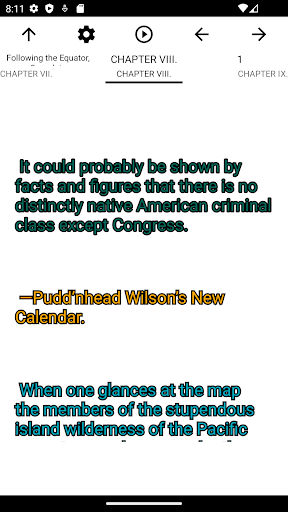 Book: Following the Equator Screen 2
