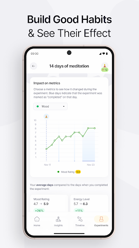 Effecto Symptom & Mood Tracker Screen 3
