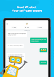 screenshot of Woebot: Your Self-Care Expert