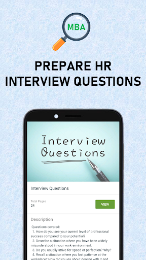 MBA Study & Exam Guide App Screen 3