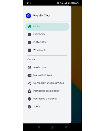 Rádio Voz do Céu Screenshot