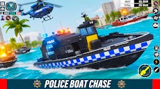 警察のボート犯罪シューティングゲームのおすすめ画像3