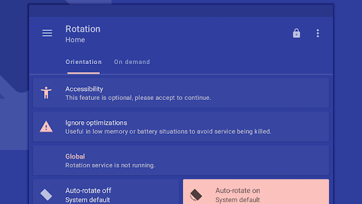 Rotation | Orientation Manager Mod APK 27.1.1 (Unlocked)(Pro) Gallery 8