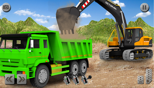 砂 掘削機 トラック 運転 救援 シミュレーター ゲーム