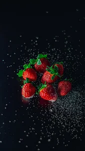 Fonds d'écran aux fraises