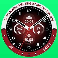 Eventura Analog Watch Face