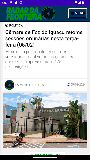 Radar da Fronteira Screen 2