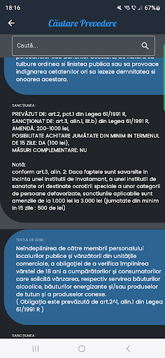 Amenzi Ordine Publică screenshot 2