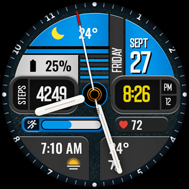Tancha S89 Hybrid Watch Face screenshot 19