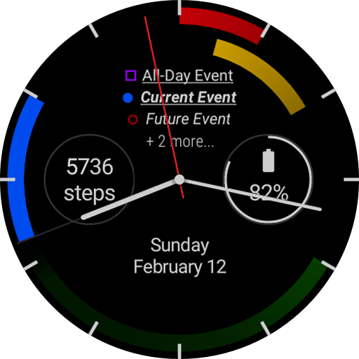 First - a Calendar Watchface