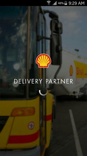 Android application Shell Delivery Partner screenshort