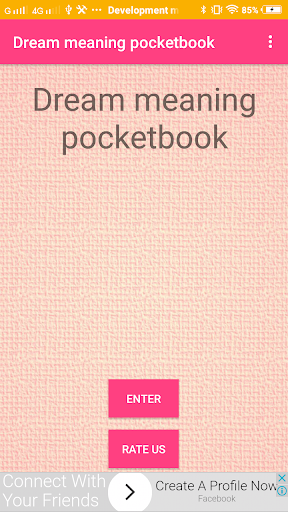 Android application Dream meaning pocketbook screenshort