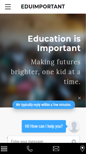 Android application edu is important screenshort