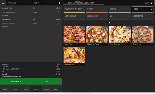 QAZ POS Screen 3