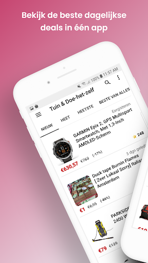 Android application Karwei, Leen Bakker - Shop NL screenshort