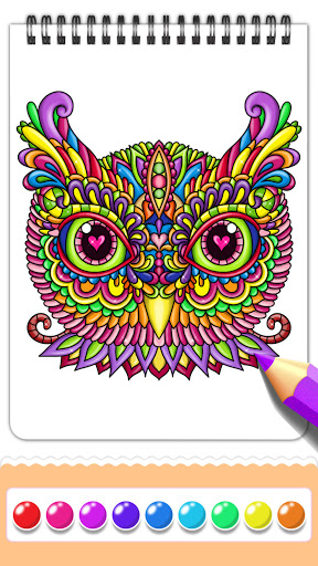 Mandala Animal Coloring Book