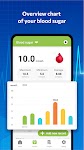 screenshot of Blood pressure - Blood Sugar