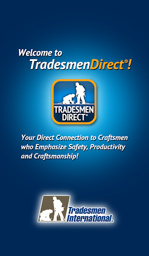 Android application TradesmenDirect screenshort