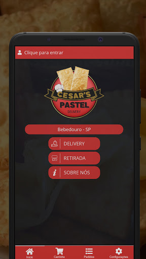 Android application Cesar's Pastéis screenshort