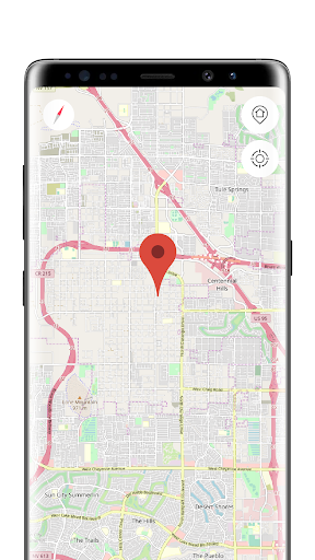 Android application Las Vegas Offline Map screenshort