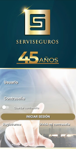 Android application Serviseguros screenshort