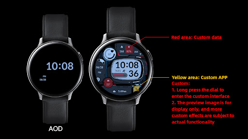 Manga LCD For Wear OS Screenshot 1 - AppWisp.com