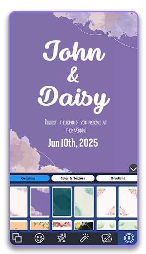 wedding invitation card maker Screen 3