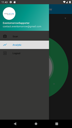 Eventomorrow Organizer Screen 2