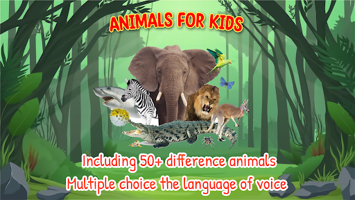 Android application SmartKids - Animals for Kids screenshort