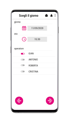 Android application Cemar screenshort