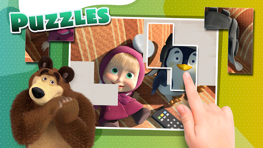 Download Masha And The Bear Game Zone On Pc Emulator Ldplayer 