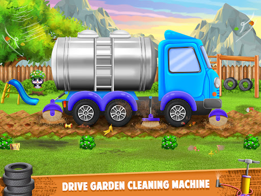 Kids Road Cleaner Truck Game 1.0.30 screenshots 9