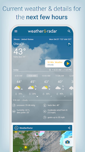 Screenshot of Weather & Radar USA - Pro