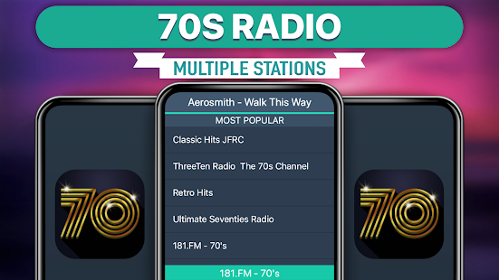 70s Radio Favorites Screenshot