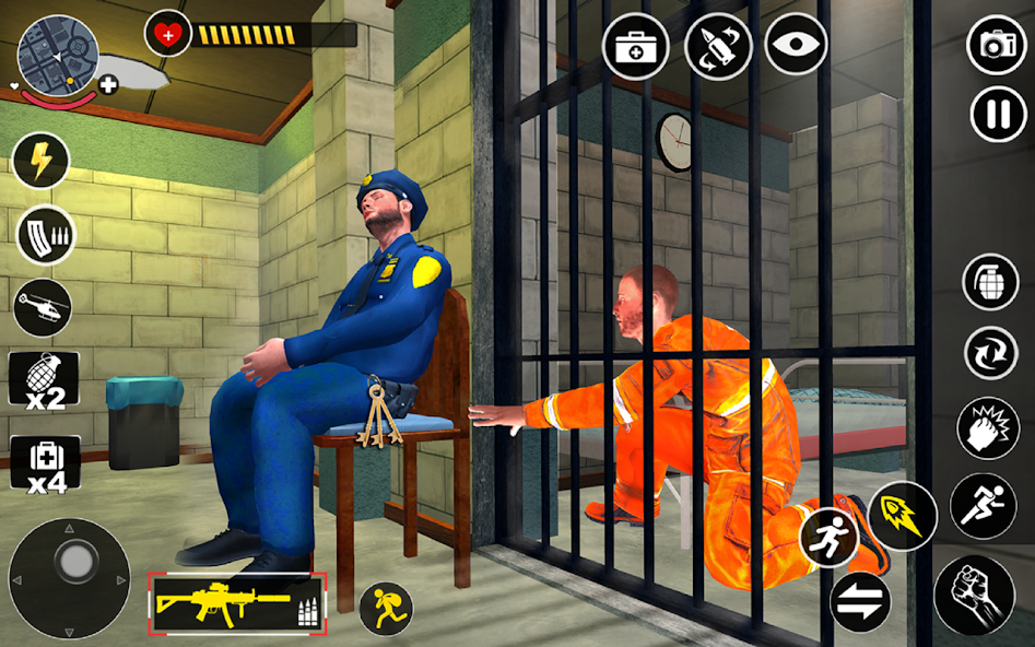 Grand Jail Prison Break Escape 1.86 APK + Mod (Unlimited money) untuk android